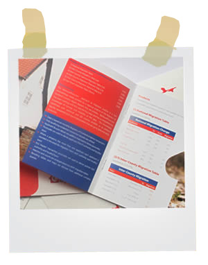 Brochure design and print